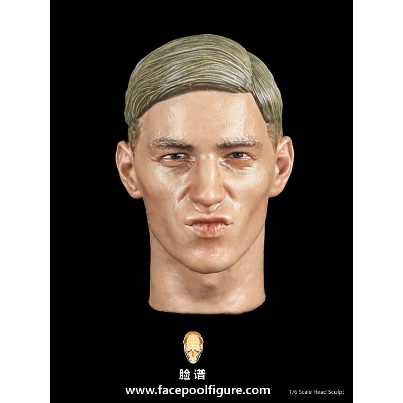 1/6 D-001 Expression Head – Caucasian Disgusted