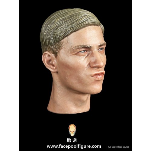 1/6 D-001 Expression Head – Caucasian Disgusted