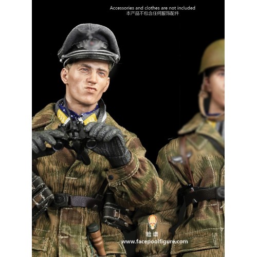 1/6 D-001 Expression Head – Caucasian Disgusted