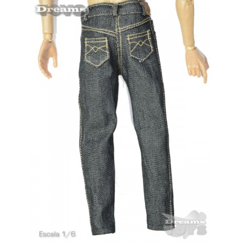 1/6 Pantalon Mezclilla Negro 1.0 Ant Nest