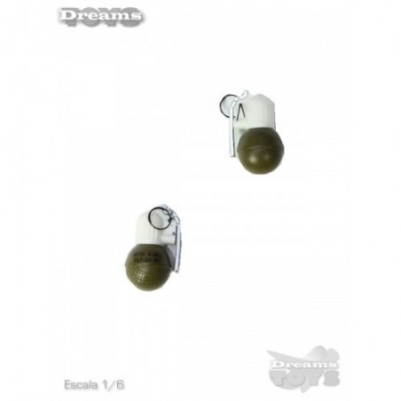 1/6 Par de Granadas RGO/RGN Dam Toys