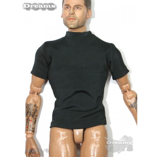 1/6 Playera Negra Spandex Ant Nest