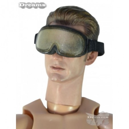 1/6 Goggles Negros Dirt Easy & Simple
