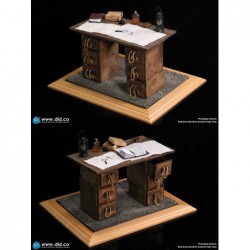 1/6 WW1 War Desk Diorama Set