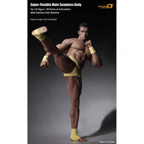 1/6 M34 Super Flexible Male Seamless Body