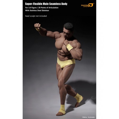 1/6 M34 Super Flexible Male Seamless Body