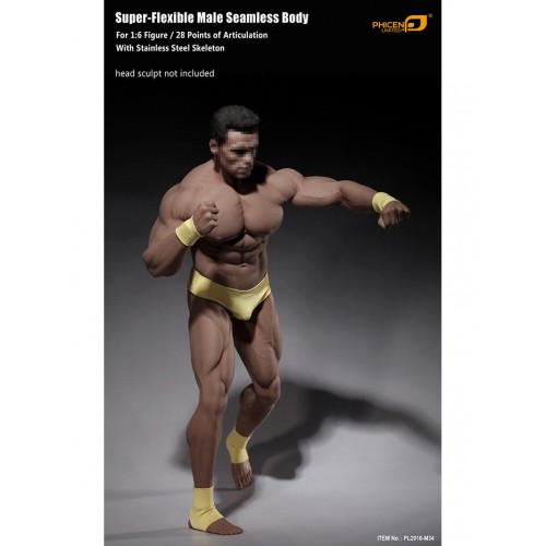 1/6 M34 Super Flexible Male Seamless Body
