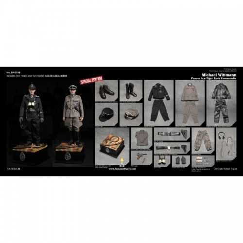 1/6 Michael Wittmann - Panzer Ace Tiger Tank Commmander