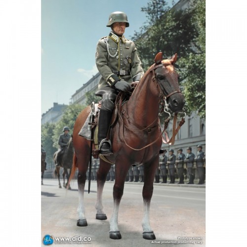 1/6 Brown WWII German War Horse (Standing)