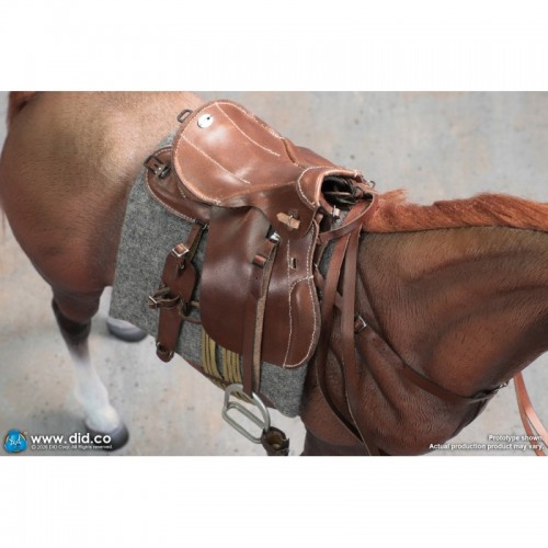 1/6 Brown WWII German War Horse (Standing)