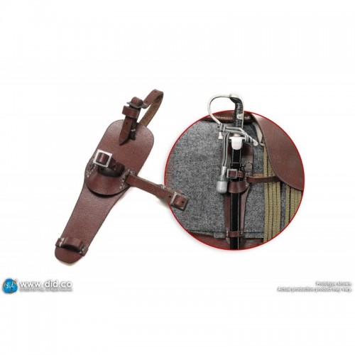 1/6 Brown WWII German War Horse (Standing)