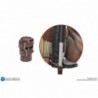 1/6 Brown WWII German War Horse (Standing)