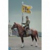1/6 Brown WWII German War Horse (Standing)