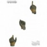1/6 Set de Guantes Tacticos Easy & Simple