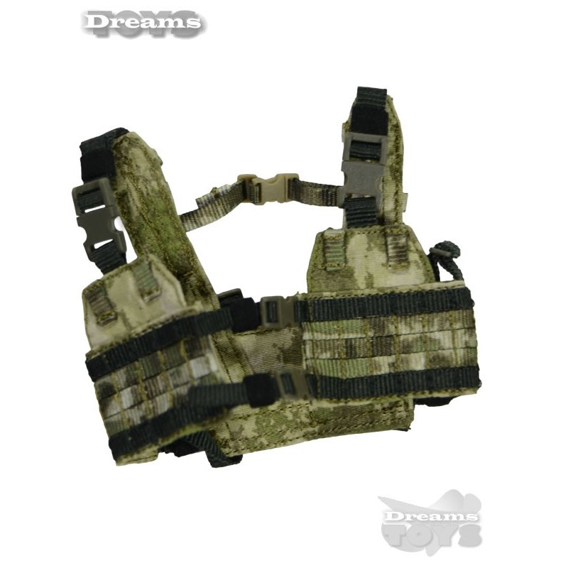 1/6 Chest Rig Camo Easy & Simple