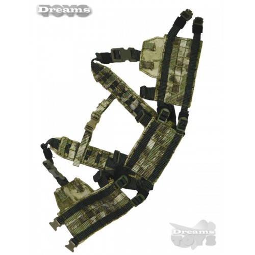 1/6 Chest Rig Camo Easy & Simple