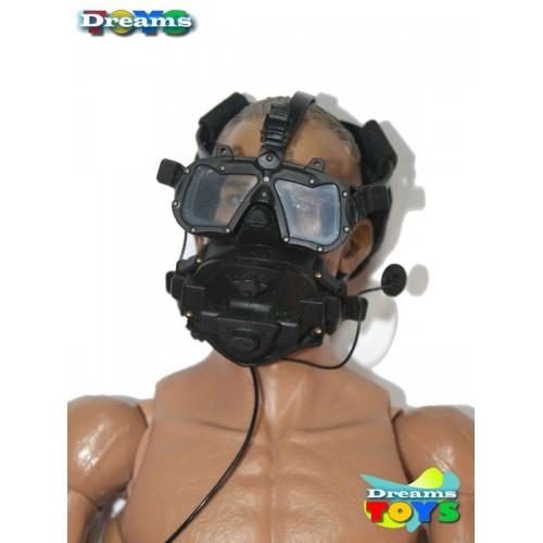 1/6 Mascara Buzo c/ Radio Dam Toys