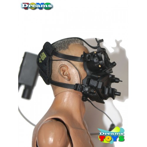 1/6 Mascara Buzo c/ Radio Dam Toys