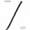 1/6 Cinturon Negro Piel Hebilla de Metal DID