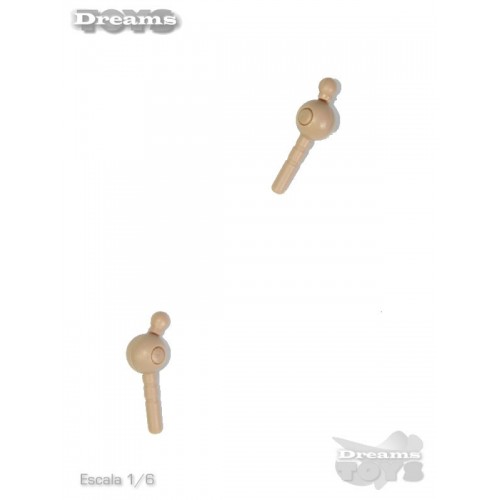 1/6 Par de Conectores Peg Dam Toys