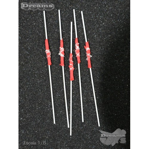 1/6 Banderas Señalizadoras Flagset