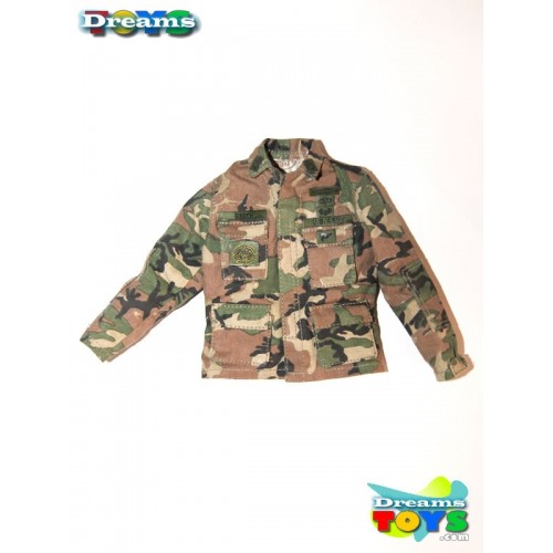 1/6 Camisola Woodland camo BDU Soldier Story