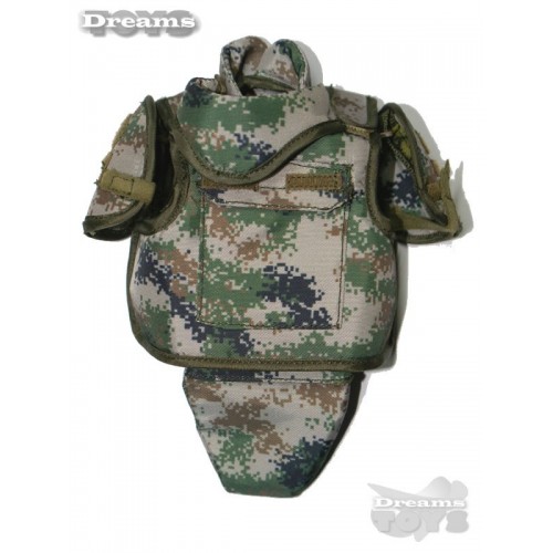 1/6 Chaleco Ballistic Body Armmor Dam Toys