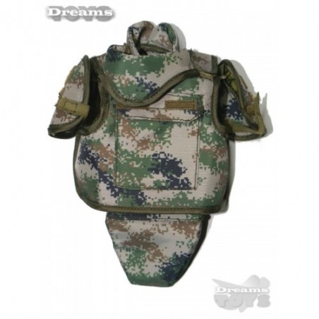 1/6 Chaleco Ballistic Body Armmor Dam Toys