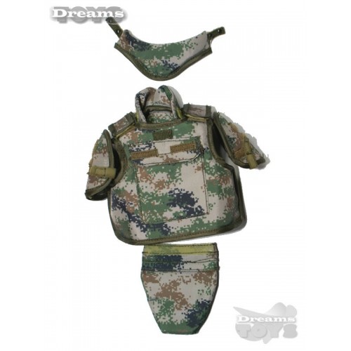 1/6 Chaleco Ballistic Body Armmor Dam Toys