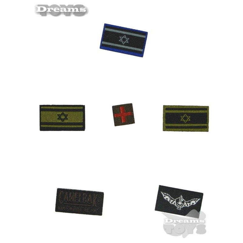 1/6 Set de Parches Dam Toys