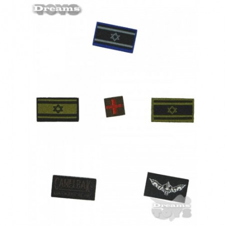 1/6 Set de Parches Dam Toys