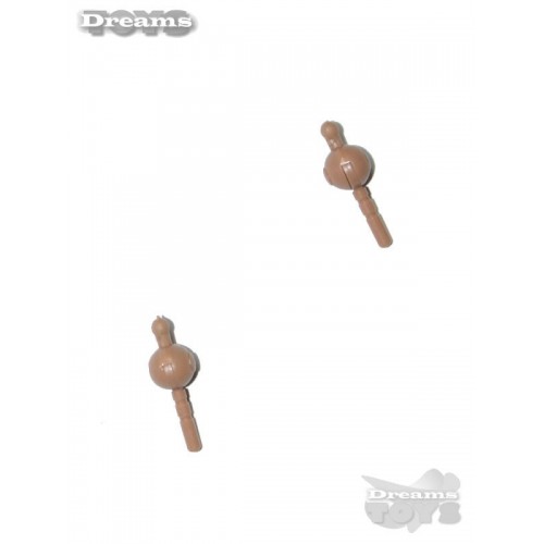 1/6 Par de conectores peg Dam Toys
