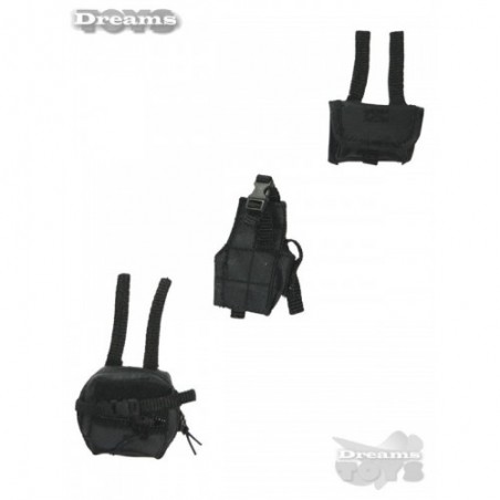 1/6 Set de Pouchs Negros Generals Armoury