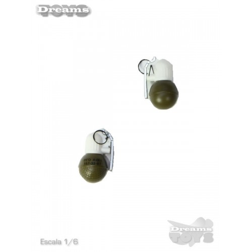 1/6 Par de Granadas RGO/RGN Dam Toys