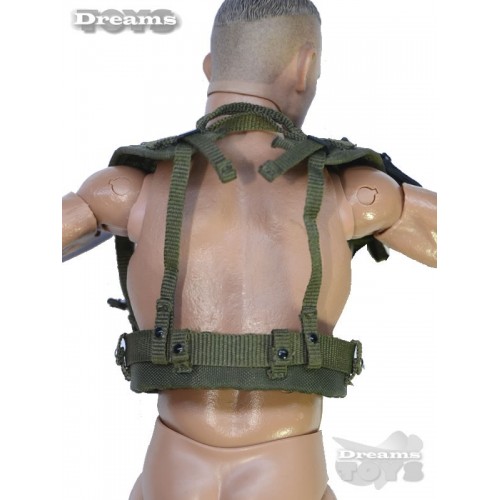 1/6 Cinturon y Tirantes Tacticos Dam Toys