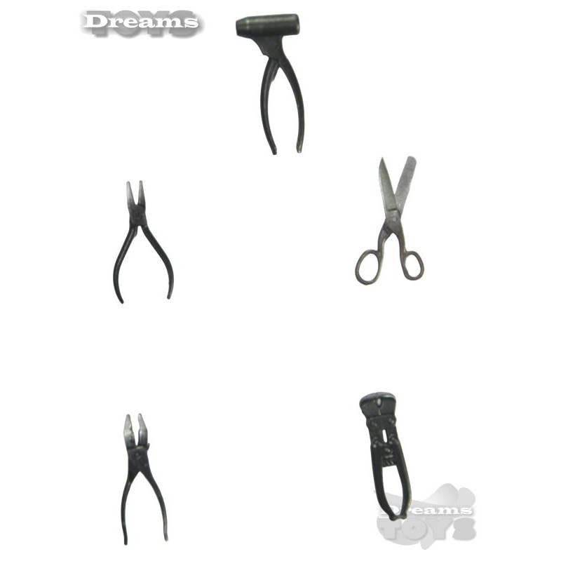 1/6 Herramientas Varias en Metal DID