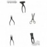 1/6 Herramientas Varias en Metal DID