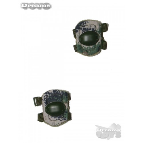 1/6 Par de coderas Camo Dam Toys