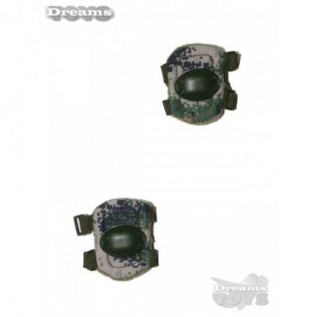 1/6 Par de coderas Camo Dam Toys