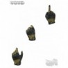 1/6 Set de Guantes Plasticos Generals Armoury