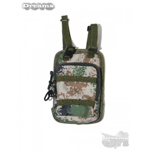 1/6 Maleta piernera camo Dam Toys
