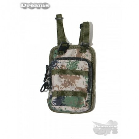 1/6 Maleta piernera camo Dam Toys