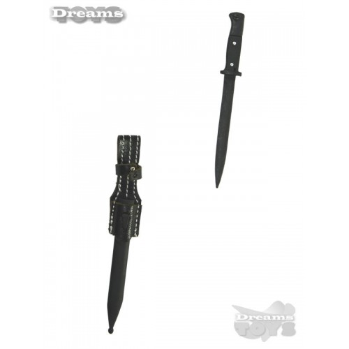 1/6 Bayoneta Alemana c/ funda en piel DID