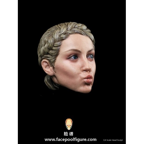 1/6 H-003 Expression Head – Caucasian Female Kiss