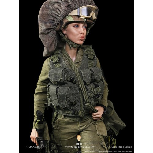 1/6 H-003 Expression Head – Caucasian Female Kiss