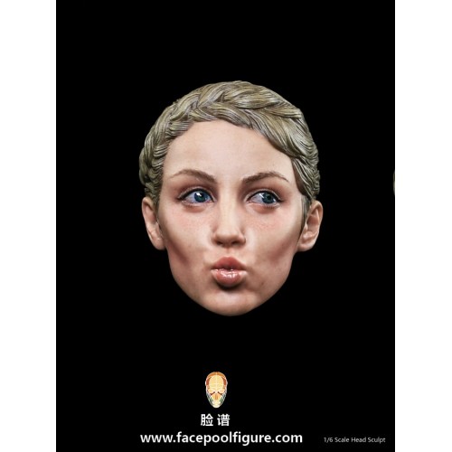 1/6 H-003 Expression Head – Caucasian Female Kiss