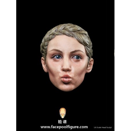 1/6 H-003 Expression Head – Caucasian Female Kiss