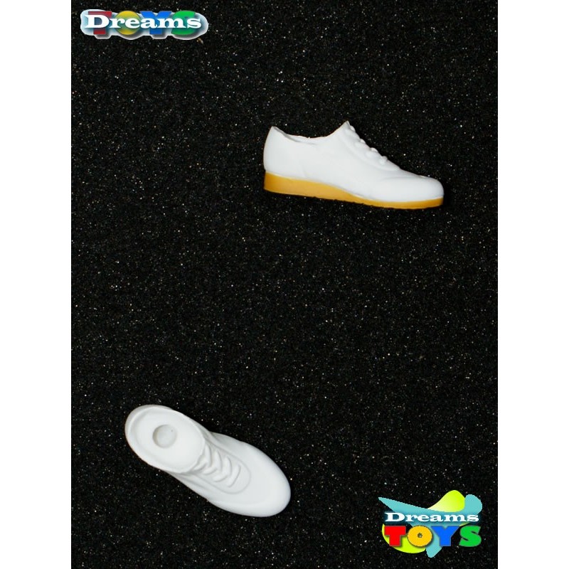 1/6 Par de tenis blanco femeninos Very Cool