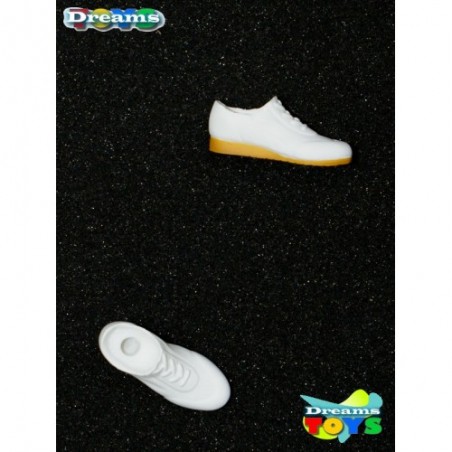1/6 Par de tenis blanco femeninos Very Cool