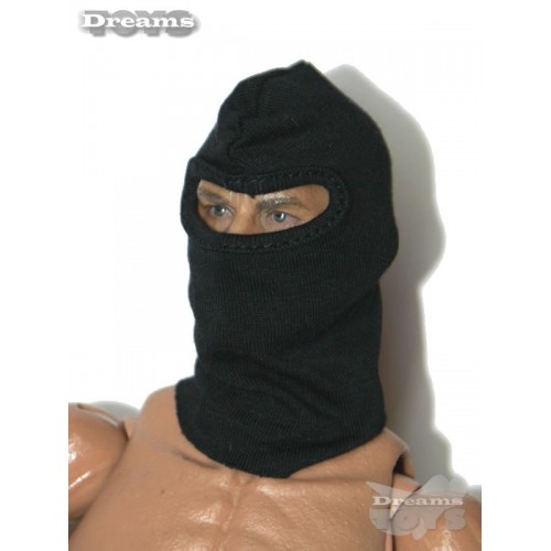 1/6 Balaclava Negra Modeling